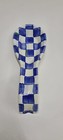 Mackenzie Childs Royal Check Spoon Rest