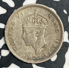 1942 Southern Rhodesia 6 Pence Sixpence Lot t3761 Silver  Nice 