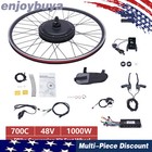 48v Ebike Conversion Kit 28 29 Inch Front Wheel   1000w Hub Motor Electric Bike