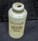 Early 1900s  tooth Powder  Dental Medicine Tin Bottle   Antique Quack Medicine