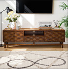 Elara Solid Wood Tv Stand Media Console Cabinet Sideboard Credenza 71  Modern