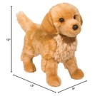  King Golden Retriever Dog Plush Stuffed Animal   16 Inches 