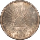 1898mo Am Mexico Peso Original  Km409 2 - Ngc Ms-63  Tough 