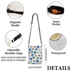 Pwhaoo Eye Inspired Gift Eye Design Crossbody Bag Mystical Witchy Boho Travel   
