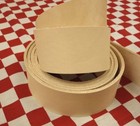 2  To 3   Vegetable Tanned Tooling Leather Blanks Straps Nice Natural Quality 