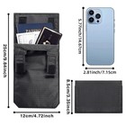 Anti Theft Rfid Money Belt Bag Hidden Travel Wallet Credit Card Id Cash Passport