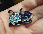 Friday Damn Pin Ice Cube Chris Tucker Craig Smokey Movie Slogan Meme Hat Pinback