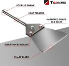 Toovem Sds Plus Floor Scraper 5   Wide Tile Removal Bit And Heavy Duty Blade