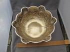 Large Whiting Sterling Repousse Floral Deep Bowl-10 7 8 Inch-gilt Interior