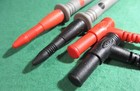 New  40 l  Test Lead Set W 4mm Plug Ends Fits Fluke 83 85 87 88 Plus Other Dmm s