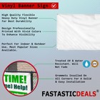 Vertical Vinyl Banner Multiple Sizes Fall Deal Advertisement Business Outdoor