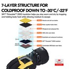 Vgo 1 Pair -30    -22  f Winter Warm Cow Leather Ski Gloves For Men women   ca2469fw   