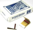 100 Plain White Match Matchbook Convenience Store Dd Bean 2000 Matches