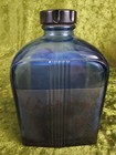 Hydrol Hy-phen Cobalt Blue Embalming Fluid Bottle Glass Mortuary Funeral