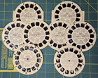 8 Gaf View-master Reels Television Lot Read Description Vintage