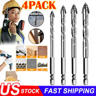 8pcs New Four-flute Sawtooth Eccentric Drill Bit  Efficient Drill Bits Us