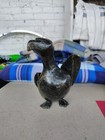 Vintage Inuit Soapstone Carving - Bird