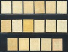 Malta  1922-26  Scott   98-114  Mint Hinged Set