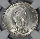 1888 7 Great Britain Silver 1 Shilling Ngc Ms 63