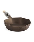 Finex Handcrafted In Usa 8in Cast Iron Octagonal Skillet - Bronze  sale 