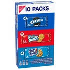 Nabisco Cookie Variety Pack  Oreo  Nutter Butter  Chips Ahoy   10 Snack Packs   