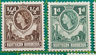 Northern Rhodesia Stamps 1953  Full Set Sg 61-74   Mnh