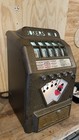 Rare Vintage 1950 s   Daval Co  Jokers Wild 10   Trade Stimulator Slot Machine