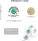 We Lovingly Recycle Our Packing Recycling Sticker For Reused Box Mail Envelopes 