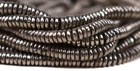 Silver Metal Heishi Beads Ethiopia