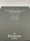 Waterford Crystal Millennium Collection Flutes Third Toast Signed Sean O donnell