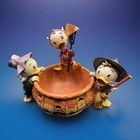 Jim Shore Disney    playing Tricks   Sharing Treats     Huey Dewey Louie 4005630