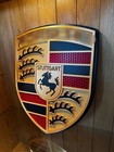 Porsche Stuttgart Crest Replica Plaque - Large 3d Wall Sign  50 Cm - Gift