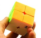 Speed Cube Stickerless Fast Smooth Turning Magic Puzzle Toy Twist Brain Teaser