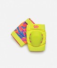Impala Skate Protective Set Knee  Elbow Pads  Wrist Guards Barbie Bright Yellow 