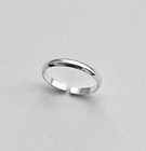 Solid Metal 925 Silver Women s Band Adjustable Toe Ring 925 Sterling Silver