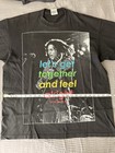 Pro Club Heavy Weight Bob Marley Double-sided Graphic Tee Men   s Xl Black