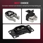 For Ford Focus L4 2 0l 2012-2018 Engine And Trans Mount Set A5312 A5520 A5612