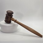 Vintage Wooden Judge Gavel Auctioneer 10in Legal Lawyer Gifts Collectibles 