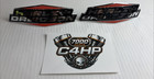 Harley-davidson Genuine  Touring Gas Tank Emblems 14101841 14101842