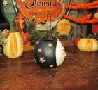 Bethany Lowe Vintage Style Halloween Man In The Moon   Stars Bucket Container