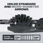 Ballista Bow 5-arrow Quiver - Fit For Carbon  Wood  Aluminum  Fiberglass Arrows
