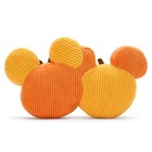 2025 Disney Parks Halloween Mickey   Minnie Mouse Pumpkin Throw Pillow New