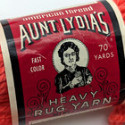 Vtg Aunt Lydia s Heavy Rug Yarn Cotton   Rayon Blend 70 Yds Choice Of Colors