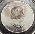 1 Oz Canada 9999 Fine Silver Maple Leaf  5 Coin Bu - Random Years In Stock