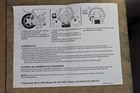 Vintage 1980s Air Jammer Cycle Scrammer Instructions Manual     Rare Kenner