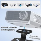 Projector Wall Ceiling Mount Foldable Table Stand 180  adjustable For Home Office