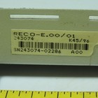 Indramat 243074 Reco-e 00 01 8-slot I o Expansion Rack Backplane For Reco System