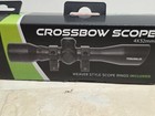 Truglo 4x32 Multi Reticle Crossbow Scope With Rings New