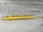 Vintage Zoloft Drug Rep Doctors Pharmaceutical Promo Gold Tone Metal Pen - Works