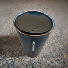 Starbucks 2017 Dark Blue Siren Scale Ceramic Tumbler Travel Mug Cup 10oz W Lid